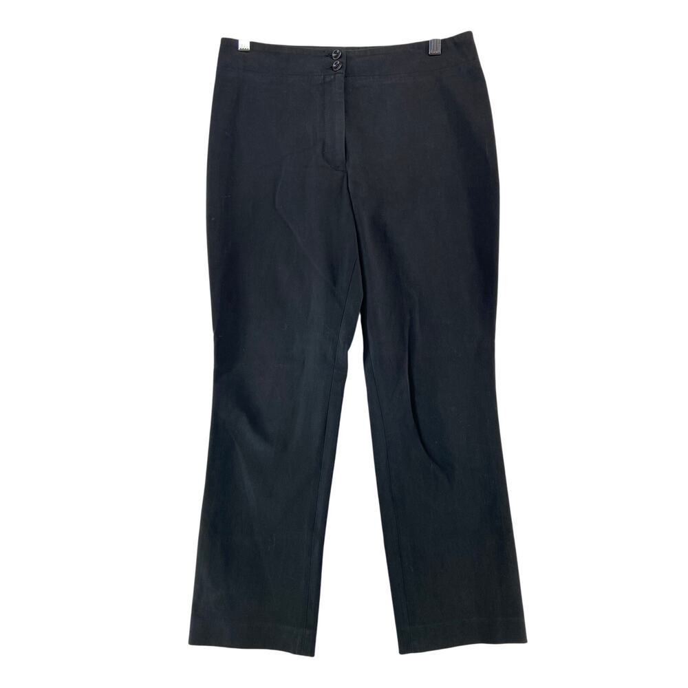 APC Black Stretch Cotton Pants Size 38 US 4/6‎